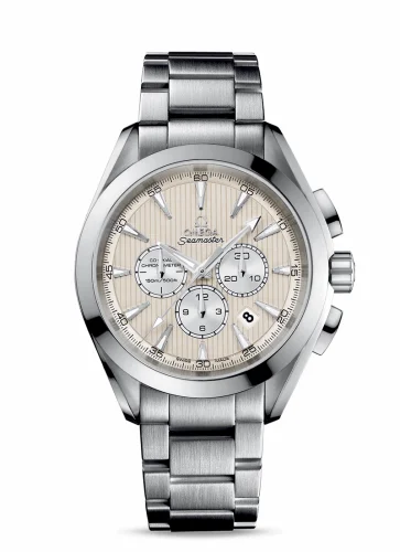 Omega Seamaster Aqua Terra 150M Co-Axial 44 Chronograph Stainless Steel / Ivory / Bracelet 231.10.44.50.09.001 (23110445009001)